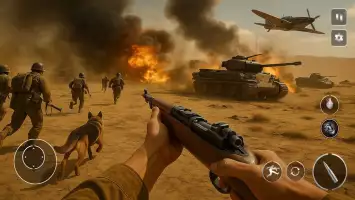 вызов мужества: WW2 стрельба